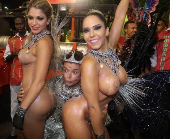 famosas nuas no carnaval