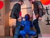 X-Men porno paródia XXX, Wolveirne fudendo Mística