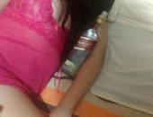Comendo a cunhada locona de whisky